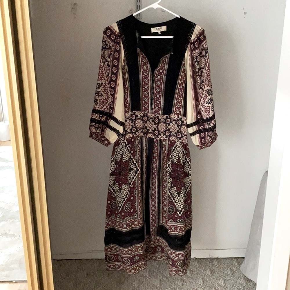Sea New York Printed Dress Size 4